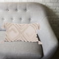 thumbnail image 3 of de almoha con mechones de de almoha de tiro Beige 30x50cm Zulema fundas de almohada de tiro boho, 3 of 8