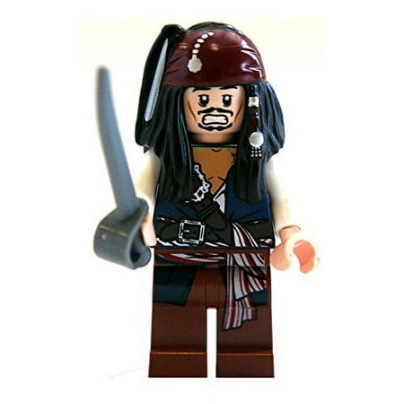 LEGO Jack Sparrow Interlocking Block Building Sets Pirates of the Caribbean