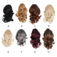 thumbnail image 4 of Minnieouse Extensión de peluca de fibra de alta temperatura decorativa de moda reemplazo Artificial Cosplay cola de caballo postizo pelo falso Cuidado del cabello tipo 4, 4 of 6