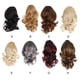 thumbnail image 4 of Qarigey Extensión de peluca de fibra de alta temperatura decorativa de moda reemplazo Artificial Cosplay cola de caballo postizo pelo falso Cuidado del cabello tipo 6, 4 of 6
