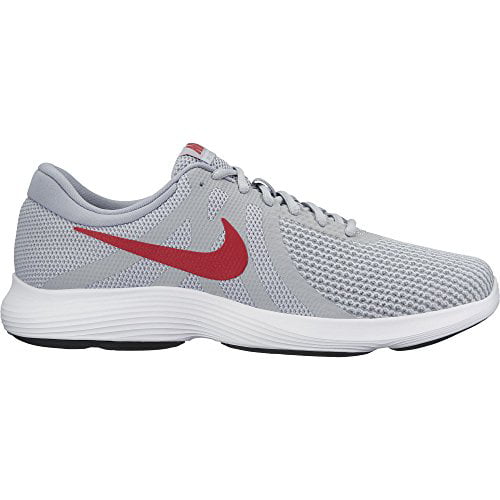 Nike Nike Men S Revolution 4 Running Shoe Wide 4e Wolf Grey Gym Red Stealth Size 11 Wide 4e Walmart Com Walmart Com