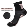 thumbnail image 4 of LOOIKOOS 12 Pairs Womens Ankle Socks, Breathable Mini Crew Socks for Women Athletic Sport Running Cycling Casual White Grey Socks, 4 of 7