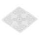 thumbnail image 2 of 100pcs UHF RFID Tag 860‑960MHz KM4 Rewritable Adhesive Inlay Label 50x50mm/1.97x1.97in for Warehouse Management, 2 of 2
