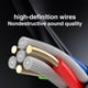 thumbnail image 4 of ¡Compra y Ahorra Ya!, Auriculares intrauditivos transparentes con LED, sin retraso, para juegos, deportes, música, micrófono con cable, llamadas claras Akmoler, 4 of 9