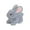 Gray, variant on SAFEYMOM 6IN Hopping Rabbit Interactive Electronic Pet Plush Bunny Toy with Sounds and Movements Animated Walking Wiggle Ears Twitch Nose Easter Gifts for Easter Birthday