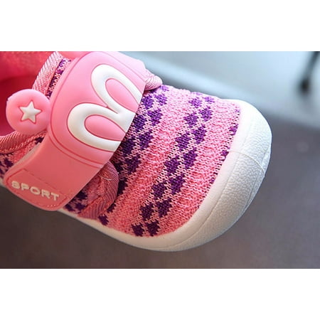 

ASEIDFNSA Slip On Shoes Girls First Walking Shoes for Baby Boy Toddler Children Kids Baby Cartoon Star Rabbit Ears Squeaky Single Shoes Sneaker