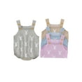 thumbnail image 7 of Gureui Newborn Baby Cute Rabbit Pattern Romper Fashion Sleeveless Romper, 7 of 7