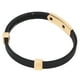thumbnail image 4 of Pulsera de silicona Prevención estática Muñequeras Banda Eliminar la estática del cuerpo Pulsera Dorada y negra, 4 of 12