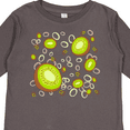 thumbnail image 4 of Inktastic Kiwi Fruit Party Boys or Girls Long Sleeve Toddler T-Shirt, 4 of 5