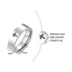 thumbnail image 4 of Anillo de cruz de acero inoxidable de 6 mm con oración cristiana de Jesucristo para hombres y mujeres, 4 of 4