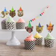 thumbnail image 4 of Decoraciones para Cupcakes LECAKTO 18 piezas Animales de Safari para Fiestas, 4 of 6