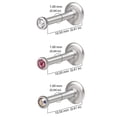 thumbnail image 7 of Body Jewelry Women's Lead Crystal Snap-In Monroe Stud Value Pack, 7 of 7