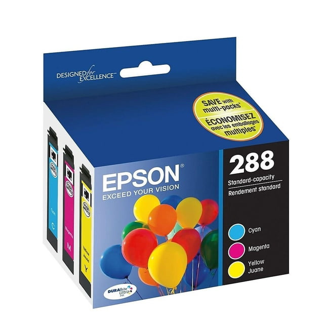 Epson288 C M Y 3Pack Ink XP430 Epson T288520SEPSON