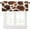 Brown-3, variant on Pink Leopard Valance Curtains Cute Cheetah for Girl Women Modern Trendy Simple Abstract Aesthetic Minimalist Vintage Decor Rod Pocket Window Curtain Valance for Kitchen Living Room Bathroom Bedroom 54