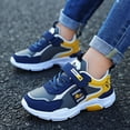 thumbnail image 4 of Fjofpr Shoes for Girls Soccer Shoes for Kids Sneakers for Boys Fashion Children's Mesh Breathable Lightweight Comfortable Outdoor Casual Shoes, 4 of 9