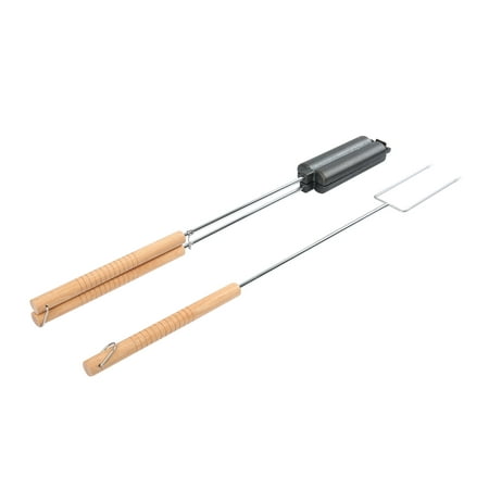 BIG CARRY PLUS CO LTD Ozark Trail Cast Iron Hot Dog Cooker and Camp Grill Fork
