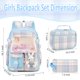 thumbnail image 2 of Mochila Gazigo Girls con lonchera para escuela primaria, 2 of 5