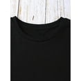 thumbnail image 3 of 1 Pce "Meilleure Maman de Tous les Temps" Illustration de Maternité Imprimée T-Shirt à Manches Courtes Décontracté pour Femmes - Rouge, Doux, Col Rond, Entretien Facile, Parfait pour Tenue Décontractée, 3 of 6