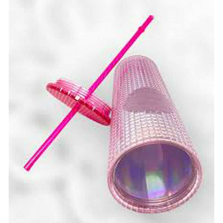 Starbucks 2023 Pink Diachronic Bubblegum Venti 24 Oz Tumbler With Straw -  Walmart.com