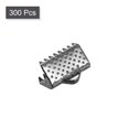 thumbnail image 3 of Cinta Engarzado Abrazadera Extremos Unique Bargains 300uds 10mm Metálico Negro, 3 of 7