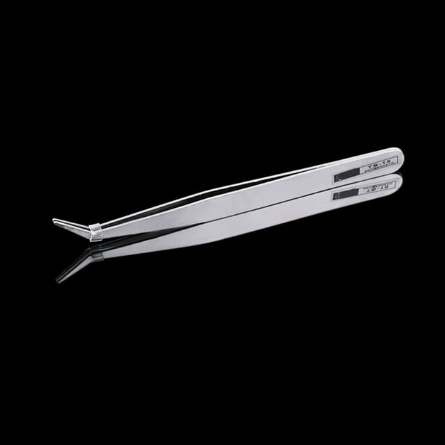 Stainless Steel Tweezers Nail Tweezers Nail Art Tweezers Nail Art Tools 2 Types Stainless Steel Tweezers Nail Art Tweezers Manicure Accessory Tools Bend