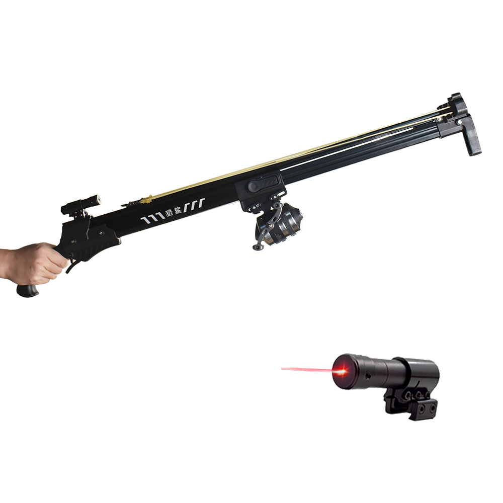 Runzkzy Laser Fishing Slingshot with Reel and Arrow for Outdoor Fish Shooting