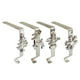 thumbnail image 4 of Soporte para calcetines navideños, juego de soportes para calcetines de chimenea, calcetines para repisa de chimenea Plata 4 Piezas, 4 of 9