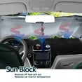 thumbnail image 7 of Zone Tech Blue/Silver Reversible Car Sunshade 28" x 54", 7 of 7