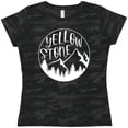 thumbnail image 3 of Inktastic Yellowstone National Park- Mountains Women's T-Shirt, 3 of 5