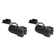 thumbnail image 2 of VONKY RV Traction Connector Ultimate Trailer Wire Solution Ships Dust Prevention Suitable For Most Trailers Cars RVs black 2Set, 2 of 6