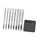 thumbnail image 2 of Perforadora de cuero Macarena Kit de bricolaje de Acero resistente perforadora hueca para cinturones telas correas de reloj Estilo B, 2 of 8