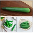 thumbnail image 3 of Minkissy 10Pcs Simulation Vegetable Models Artificial Okra Green Realistic Shape Educational Use Home Decoration, 3 of 8