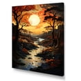 thumbnail image 2 of Designart "Sunrise Of Light II" Landscape & Nature Canvas Print, 2 of 5