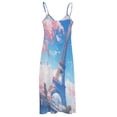 thumbnail image 5 of Blossoming Paris Eiffel Tower Fine Art Sleeveless Dress Summer Dress Woman 2025, 5 of 7