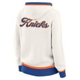 thumbnail image 3 of Women's WEAR by Erin Andrews Cream New York Knicks Plus Size Hoodie Sweater, 3 of 5