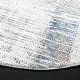 thumbnail image 3 of SAFAVIEH Craft Emmet Faded Abstract Area Rug, Grey/Blue, 6'7" x 6'7" Round, 3 of 8