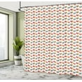 thumbnail image 5 of Ambesonne Rooster Shower Curtain, Agriculture Harvest Theme, 69"Wx84"L, Multicolor, 5 of 5
