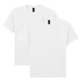 thumbnail image 1 of Remera Gildan G5000B Juvenil Heavy Cotton 2 Paquetes Blanca Talle S, 1 of 5