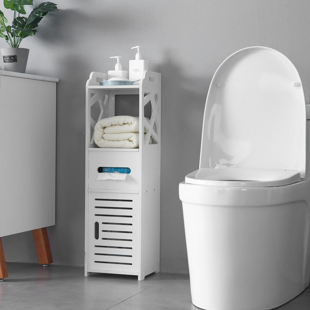 UBesGoo 4Tier Bathroom Standing Shelf Storage Closet Organizer Free