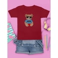 thumbnail image 3 of Fashion Bear Cool Boy T-Shirt Juniors -Image by Shutterstock,  Small, 3 of 4