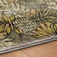 thumbnail image 5 of Addison Rugs Dream Shag Premium Machine Washable Transitional Leaves & Pineapples Baja Runner Rug, 2'3" x 7'6", 5 of 8