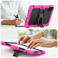 thumbnail image 5 of XYX For Xiaomi Redmi Pad 2 Case 11 inch, 3in1 Heavy Duty Shockproof Tablet Case with Stand, Shoulder Strap, Rose, 5 of 7