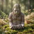 thumbnail image 4 of Bigfoot Bird Feeder Garden Statue - Hanging/Wall-Mounted Resin Outdoor Ornament for Yard Patio & Nature Enthusiasts, 4 of 6