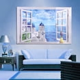 thumbnail image 4 of Wall Sticker,3D Large Removable Beach Self Adhesive Wall Sticker Wallpaper Precision Engineered, 4 of 8