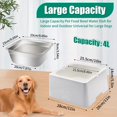 1.05 Gallons Large Dog STF9 Water Bowl,Outdoor Animal Water Dispenser