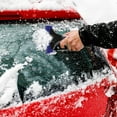 thumbnail image 1 of XYAIYT Retractable Snow Brush For Car Glass Window Scraper Premium Snow Shoveling Tool With Aluminum Handle EVA Grip Long Lasting Bristles Soft Tendon Defrosting Artifact, 1 of 3