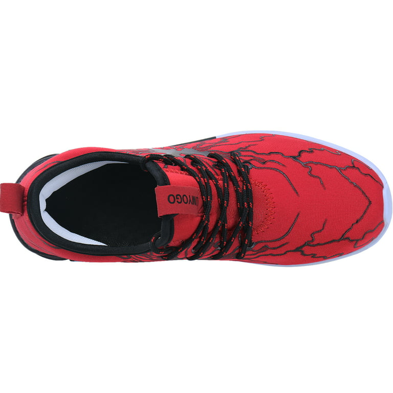  UMYOGO Mens Athletic Walking Blade Running Tennis Shoes  Fashion Sneakers (6.5 M US, 1-Black)