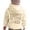 Beige, variant on Cute Christian Hoodies for Girls Boys Trust in The Lord Graphic Pullover Sweatshirt Pockets Kids Clothes 2-13 Years