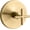 Vibrant Brushed Moderne Brass, variant on Kohler K-T14488-3 Purist Thermostatic Valve Trim Only - Vibrant Brushed Moderne Brass