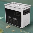 thumbnail image 4 of Miumaeov 3.2L Ultrasonic Jewelry Cleaner Machine with 3 Cleaning Modes Temperature Time Adjustable for Cleaning Jewelry Watch, Glasses Tableware, 4 of 14
